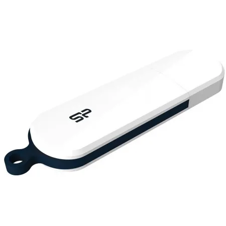 Флеш Диск Silicon Power 32Gb Blaze B32 SP032GBUF3B32V1W USB3.0 белый/черный
