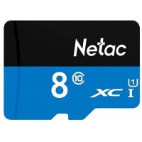 Флеш карта microSDHC 8GB Netac NT02P500STN-008G-S P500