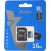 Флеш карта microSDHC 16GB Netac NT02P500STN-016G-R P500 + adapter