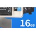 Флеш карта microSDHC 16GB Netac NT02P500STN-016G-R P500 + adapter