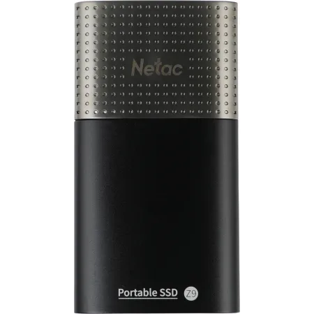 Накопитель SSD Netac USB-C 500Gb NT01Z9-500G-32BK Z9 1.8" черный