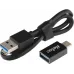 Накопитель SSD Netac USB-C 120Gb NT01Z7S-120G-32BK Z7S 2.5" черный
