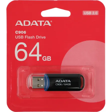 Флеш Диск A-Data 64Gb Classic C906 AC906-64G-RBK USB2.0 черный