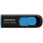 Флеш Диск A-Data 256Gb DashDrive UV128 AUV128-256G-RBE USB3.0 черный/синий