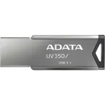Флеш Диск A-Data 64Gb UV350 AUV350-64G-RBK USB3.0 серебристый