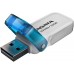 Флеш Диск A-Data 32Gb UV240 AUV240-32G-RWH USB2.0 белый/голубой