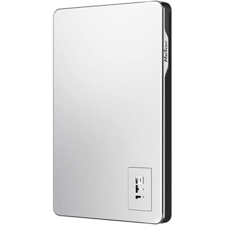 Жесткий диск Netac USB 3.0 1Tb NT05K338N-001T-30SL K338 2.5" серебристый