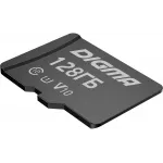 Флеш карта microSDXC 128GB Digma CARD10 V10 + adapter
