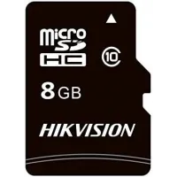 Флеш карта microSDHC 8GB Hikvision HS-TF-C1(STD)/8G/ZAZ01X00/OD C1 w/o adapter