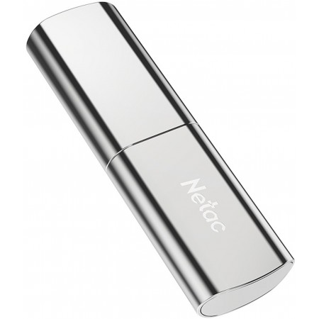 Флеш Диск Netac 512GB US2 NT03US2N-512G-32SL USB3.1 черный/серебристый