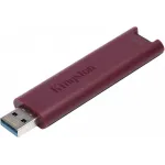 Флеш Диск Kingston 512Gb DataTraveler Max DTMAXA/512GB USB3.2 черный/бордовый
