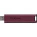 Флеш Диск Kingston 512Gb DataTraveler Max DTMAXA/512GB USB3.2 черный/бордовый