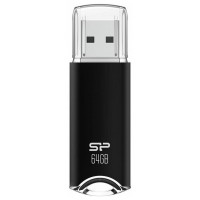 Флеш Диск Silicon Power 64Gb Helios H02 SP064GBUF2H02V1K USB2.0 черный