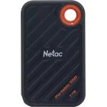 Накопитель SSD Netac USB-C 1000Gb NT01ZX20-001T-32BL ZX20 2.5" синий