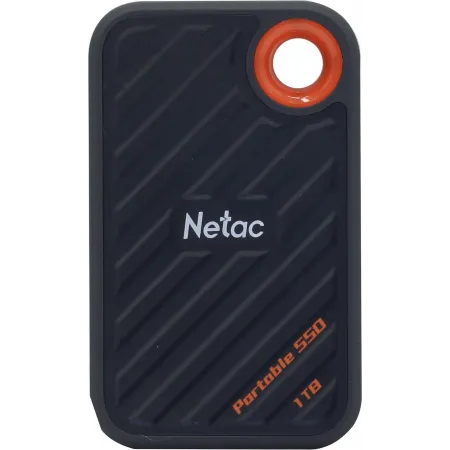 Накопитель SSD Netac USB-C 1000Gb NT01ZX20-001T-32BL ZX20 2.5" синий