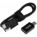 Накопитель SSD Netac USB-C 250Gb NT01ZSLIM-250G-32BK Z Slim 1.8" черный