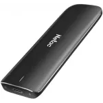 Накопитель SSD Netac USB-C 500Gb NT01ZX-500G-32BK ZX 1.8" черный