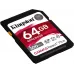 Флеш карта SDXC 64GB Kingston SDR2/64GB Canvas React Plus w/o adapter
