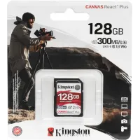 Флеш карта SDXC 128GB Kingston SDR2/128GB Canvas React Plus w/o adapter