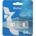 Флеш Диск Netac 64Gb U116 NT03U116N-064G-30WH USB3.0 белый