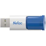 Флеш Диск Netac 512Gb U182 NT03U182N-512G-30BL USB3.0 синий/белый