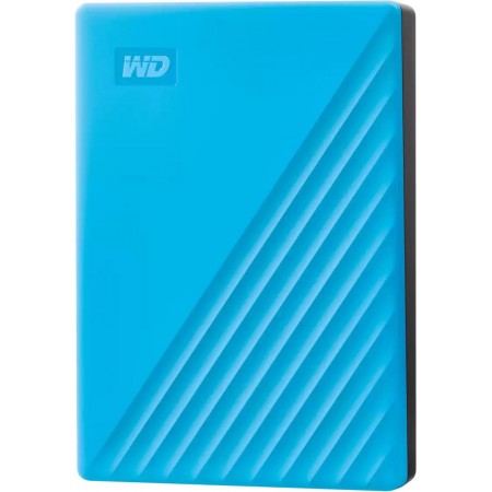 Жесткий диск WD USB3.2 Gen1 2TB WDBYVG0020BBL-WESN My Passport 2.5" голубой