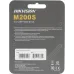 Флеш Диск Hikvision 128GB M200S HS-USB-M200S/128G/U3 USB3.0 серебристый/черный