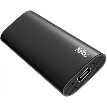 Накопитель SSD Netac USB-C 1Tb NT01ZSLIM-001T-32BK Z Slim 1.8" черный