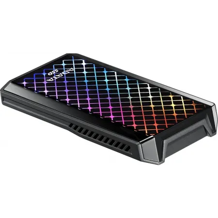 Накопитель SSD A-Data USB-C 512Gb ASE900G-512GU32G2-CBK SE900G 2.5" черный