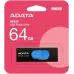 Флеш Диск A-Data 64Gb UV320 AUV320-64G-RBKBL USB3.2 черный