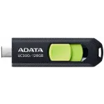 Флеш Диск A-Data 128Gb Type-C UC300 ACHO-UC300-128G-RBK/GN USB3.2 черный/зеленый