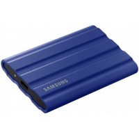 Накопитель SSD Samsung Original USB-C 1Tb MU-PE1T0R/WW Shield T7 1.8" синий