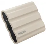 Накопитель SSD Samsung Original USB-C 2Tb MU-PE2T0K/WW Shield T7 1.8" бежевый