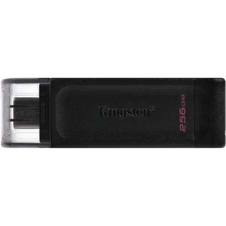Флеш Диск Kingston 256Gb DataTraveler 70 Type-C DT70/256GB USB3.2 черный