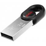 Флеш Диск Netac 16Gb UM2 NT03UM2N-016G-20BK USB2.0 серебристый/черный