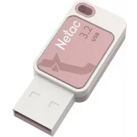 Флеш Диск Netac 64Gb UA31 NT03UA31N-064G-20PK USB2.0 розовый