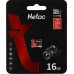 Флеш карта microSDHC 16GB Netac NT02P500PRO-016G-S P500 Extreme Pro V10 A1 w/o adapter
