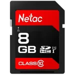 Флеш карта SDHC 8GB Netac NT02P600STN-008G-R P600 w/o adapter