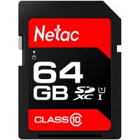 Флеш карта SDXC 64GB Netac NT02P600STN-064G-R P600 w/o adapter
