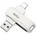 Флеш Диск Netac 64Gb U782C NT03U782C-064G-30PN USB3.0 серый