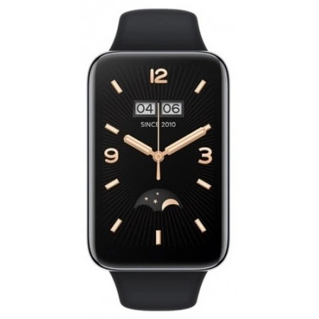 Смарт-браслет Xiaomi Smart Band 7 Pro M2141B1 AMOLED корп.:черный рем.:черный (BHR5970GL)