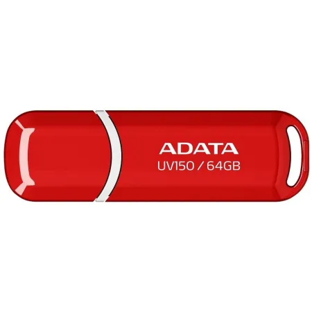 Флеш Диск A-Data 64Gb DashDrive UV150 AUV150-64G-RRD USB3.0 красный