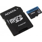 Флеш карта microSDXC 256GB A-Data AUSDX256GUICL10A1-RA1 Premier Pro + adapter