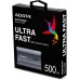 Накопитель SSD A-Data USB-C 500Gb AELI-SE880-500GCGY SE880 2.5" серый