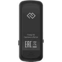 Плеер Flash Digma R4 8Gb черный/0.8"/FM/microSDHC/clip