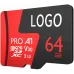 Флеш карта microSDXC 64GB Netac NT02P500PRO-064G-S P500 Extreme Pro w/o adapter