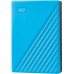 Жесткий диск WD USB3.2 Gen1 5TB WDBPKJ0050BBL-WESN My Passport 2.5" голубой