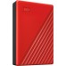 Жесткий диск WD USB3.2 Gen1 5TB WDBPKJ0050BRD-WESN My Passport 2.5" красный