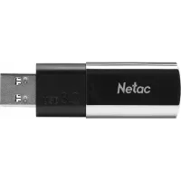 Флеш Диск Netac 256GB US2 NT03US2N-256G-32SL USB3.1 черный/серебристый