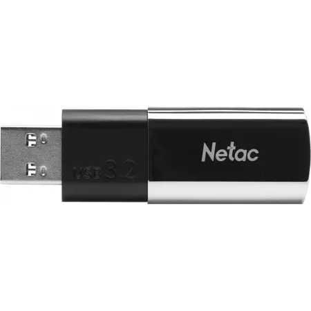 Флеш Диск Netac 256GB US2 NT03US2N-256G-32SL USB3.1 черный/серебристый